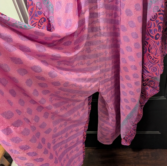 Kantha Bae Bowie Muu Jumpsuit- Pink And Purple: Rare - Picture 5 of 5